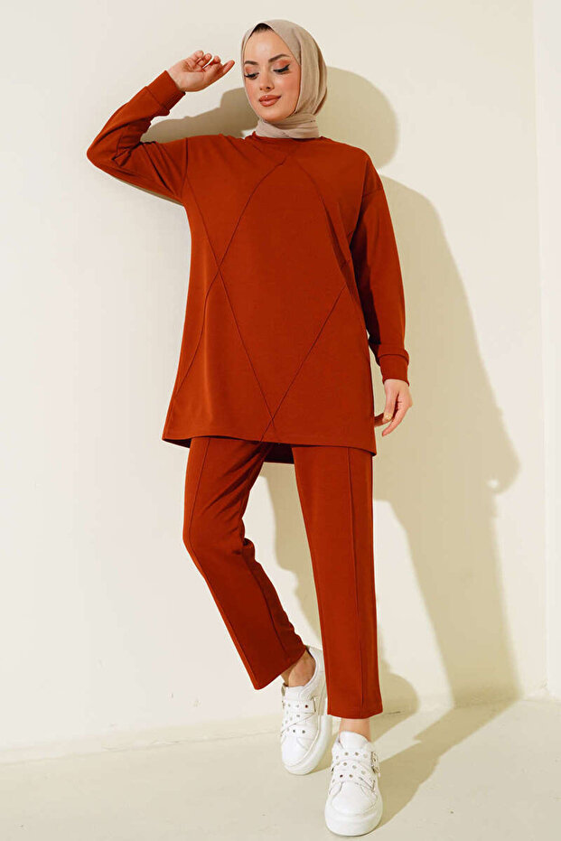 Women's Front Stitched Double Suit
