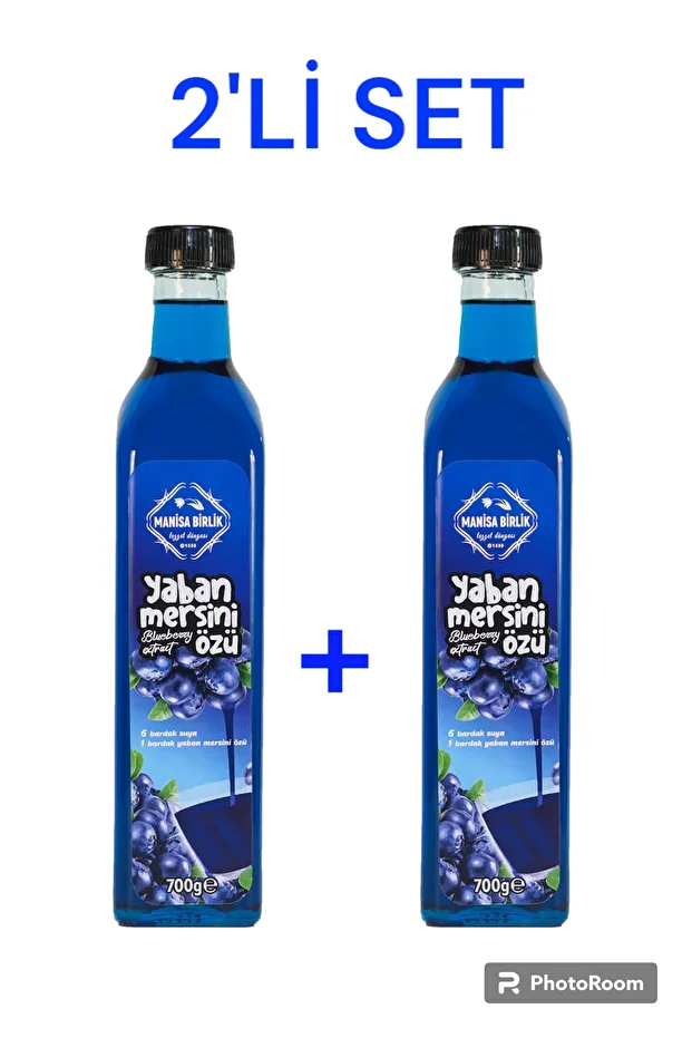 Doğal Yaban Mersini Özü 650 Ml 2'Lİ SET - 1