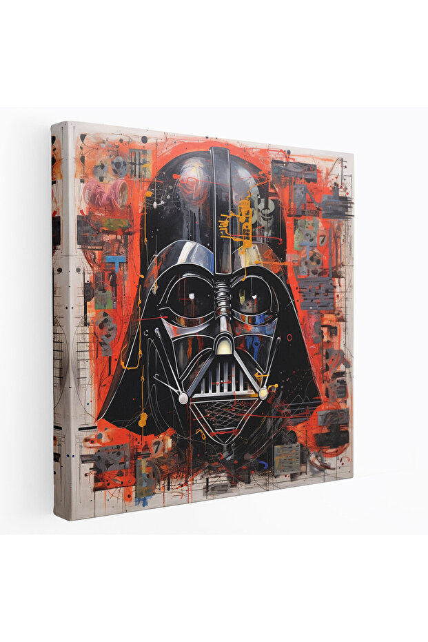 Darth Vader Wall Art - Darth Vader، الظلام، الملاحظات الموسيقية، الفنون الإعلامية المختلطة