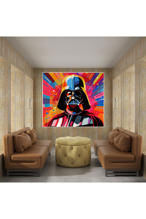 Darth Vader Canvas Print, - 3