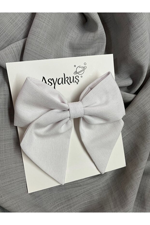 White Bow Automatic Buckle - 3