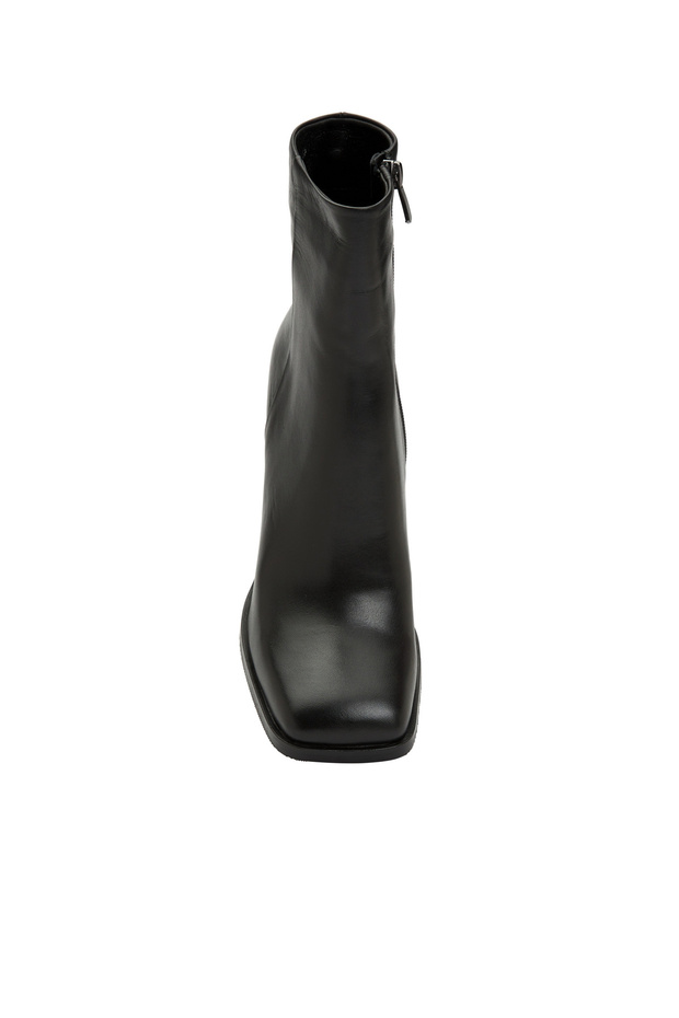 Siyah Kadın Deri Bot - 4