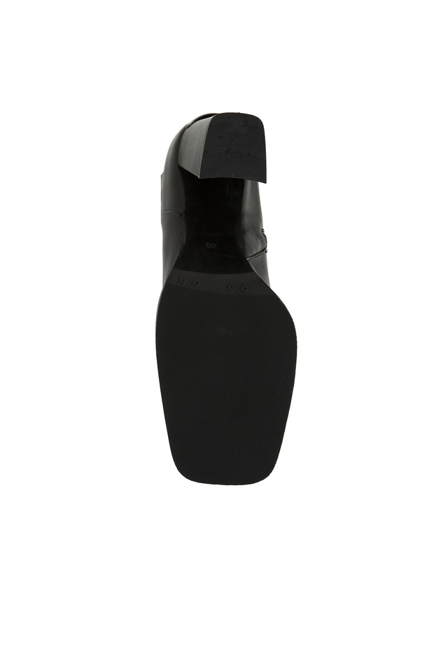 Siyah Kadın Deri Bot - 5