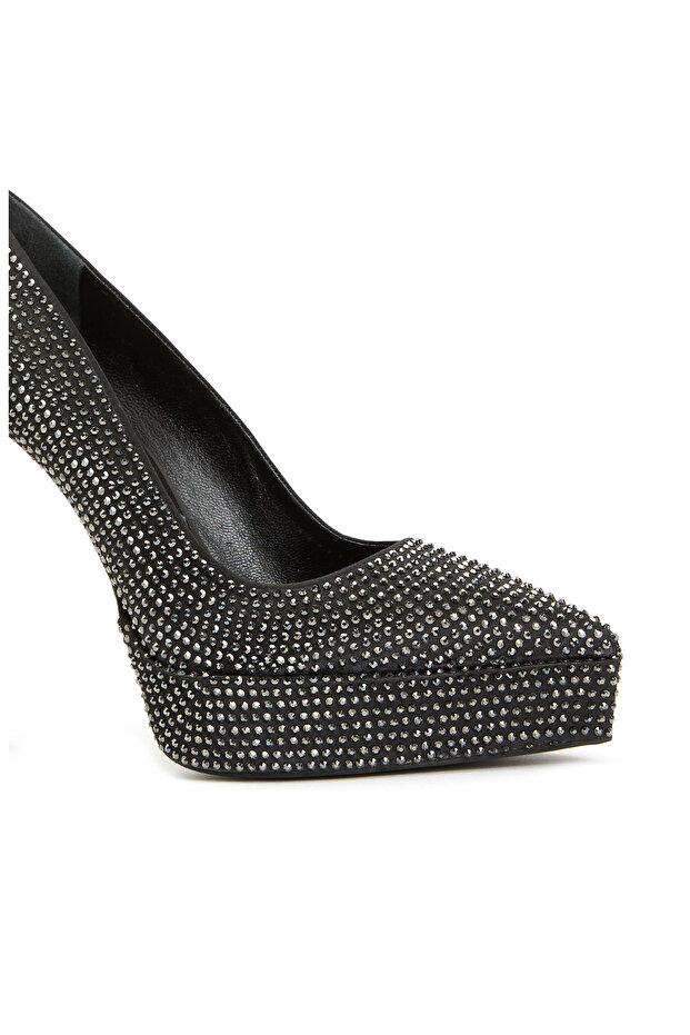 Siyah Kadın Stiletto - 6