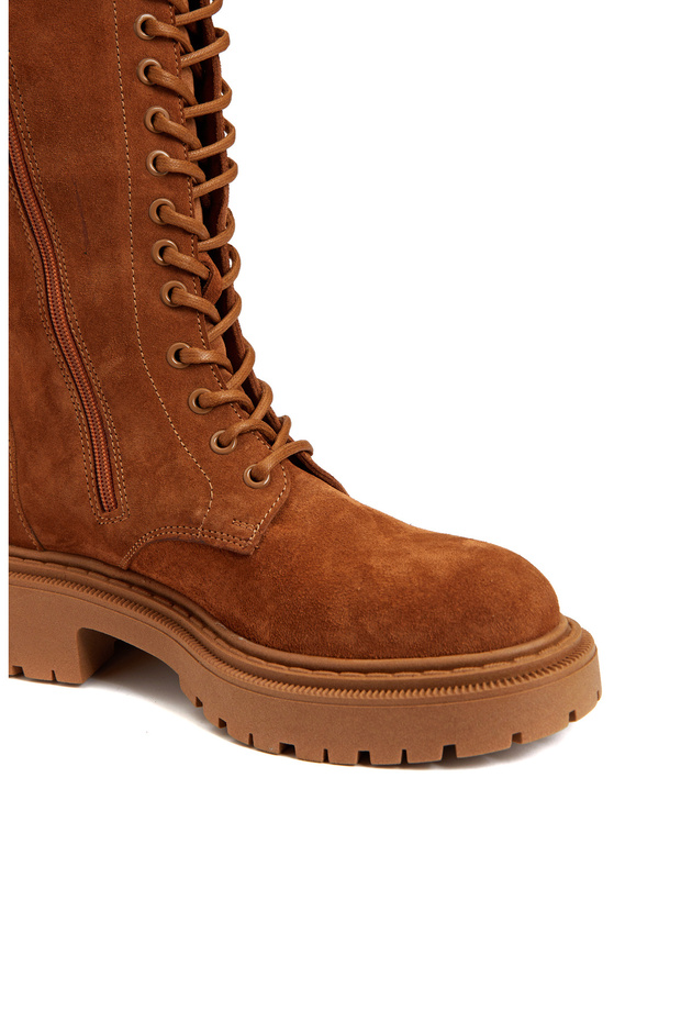 Taba Kadın Deri Çizme - 6