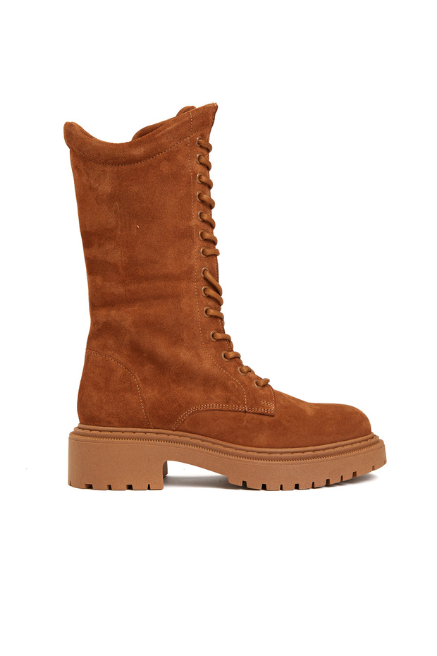 Taba Kadın Deri Çizme - 2