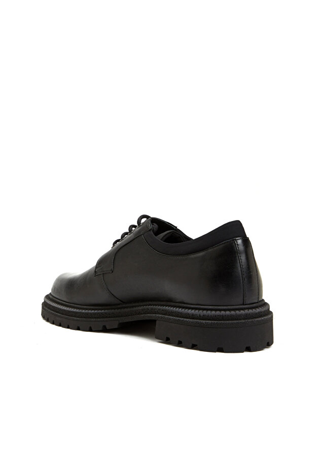 Siyah Erkek Deri Ayakkabı - 3