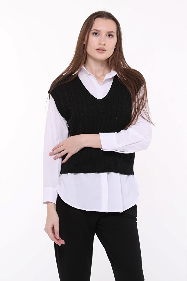 MODA MH SAÇÖRGÜ SÜVETER - 1