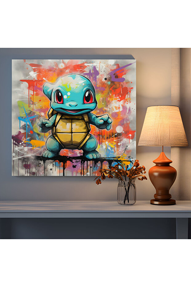 Pokemon Canvas Painting - Pokemon, Wall Art, Canvas Wall Art, Wall Decoration - 2