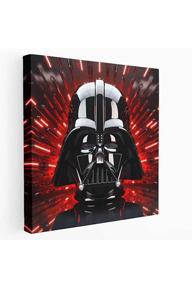 لوحة قماشية ثلاثية الأبعاد من Darth Vader - Duar Art، Darth Vader، عرض ثلاثي الأبعاد
