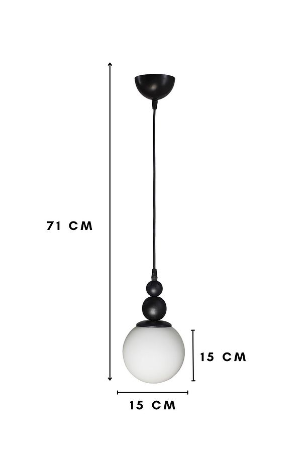 Venüs Tekli Sarkıt Avize Özel Model- Modern Avize - Oturma Odası - Salon - Yatak Odası - 3