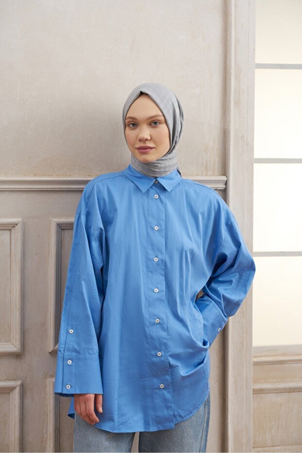 شال منقوش بيرلا - رمادي - 2