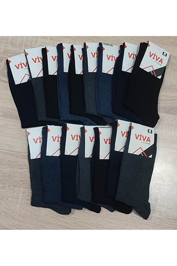 12 Men's Long Socks 4 Seasons