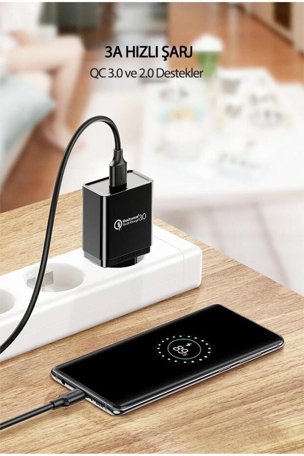 Usb 3.0 Type-c Data Ve Şarj Kablosu 1 Metre - 6