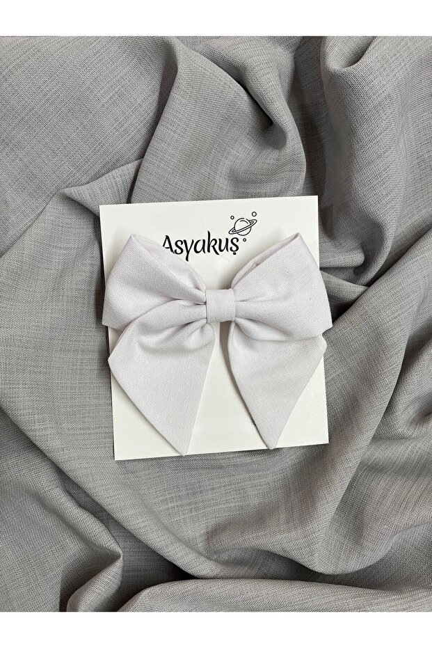 White Bow Automatic Buckle - 2