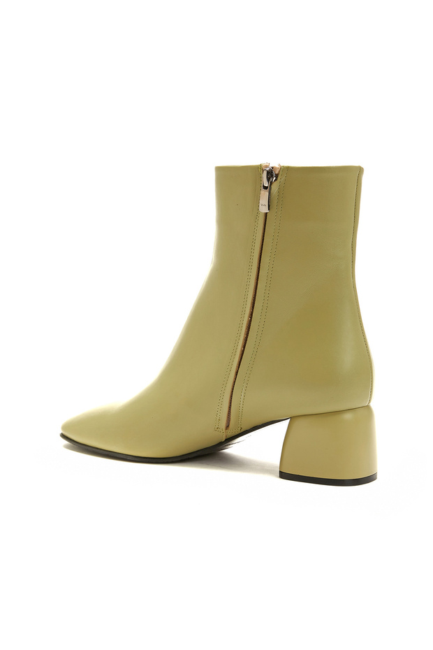 Olive Kadın Deri Bot - 3