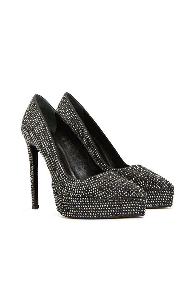 Siyah Kadın Stiletto - 2