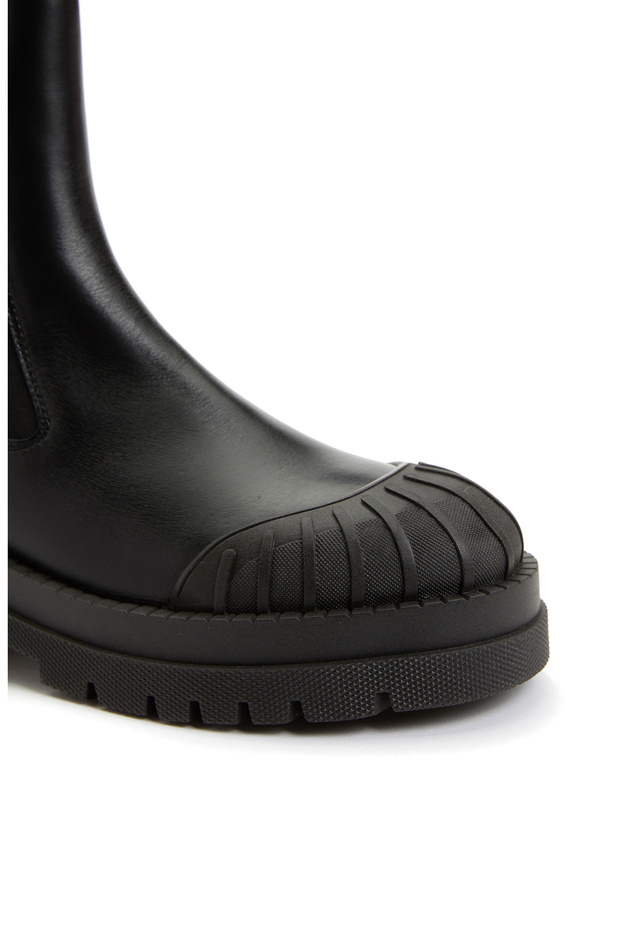 Siyah Kadın Deri Bot - 6