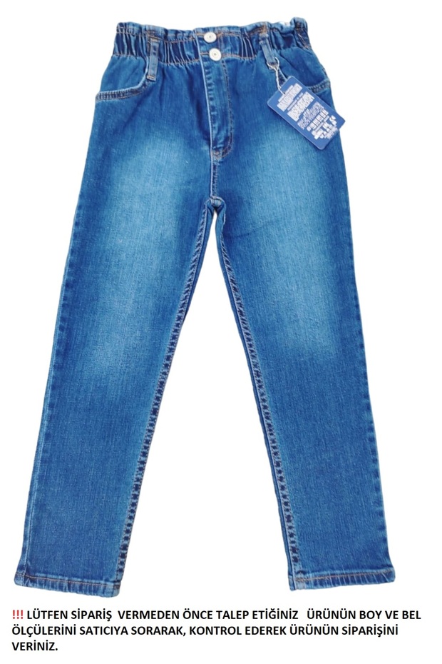 BELİ LASTİKLİ KIZ BOYFREND - 1