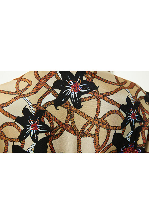 Kadın Bej Elbise - 6