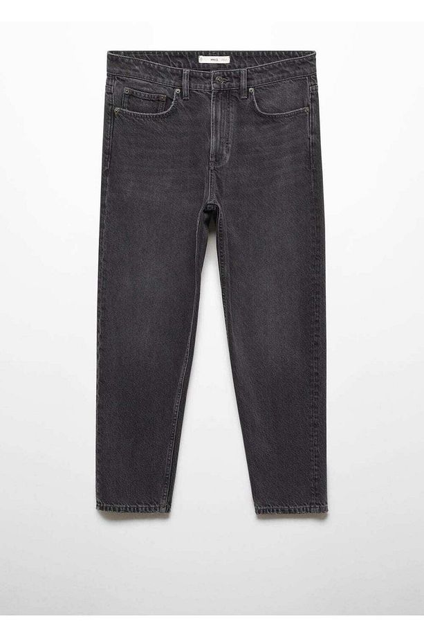 Koyu renk tappered-fit kot - 3