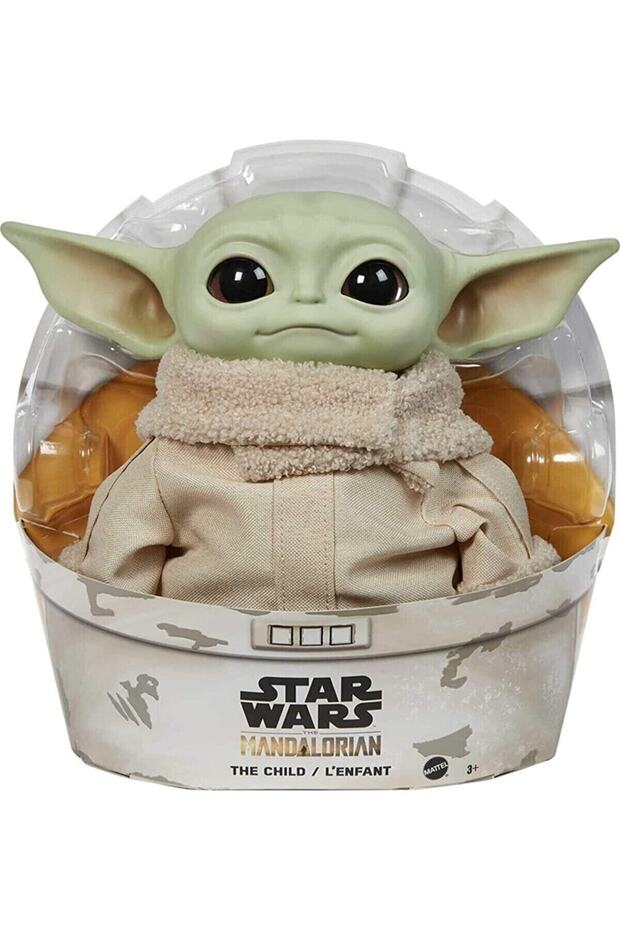 Grogu Kids Plush Figure - Mandalorian Ultra Luxury Yoda Toy
