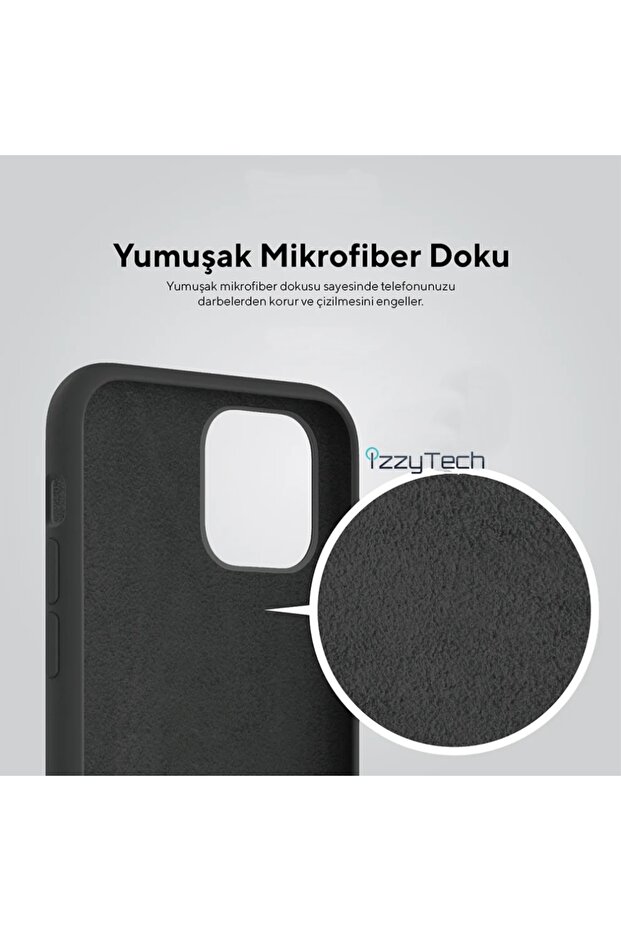 Class Ab Pattern Liquid Silicone Case Compatible with iPhone 11 Soft Microfiber Lining Anti-Scratch - 2