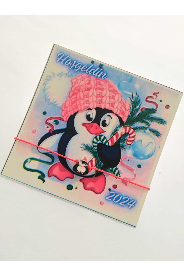 Gift Christmas Birthday Preschool Event card penguin 12pcs