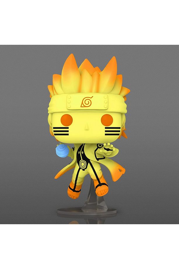 Pop: Naruto Shippuden Naruto Uzumaki Kurama Mode with Rasengan Glow Chase Special Edition - 2