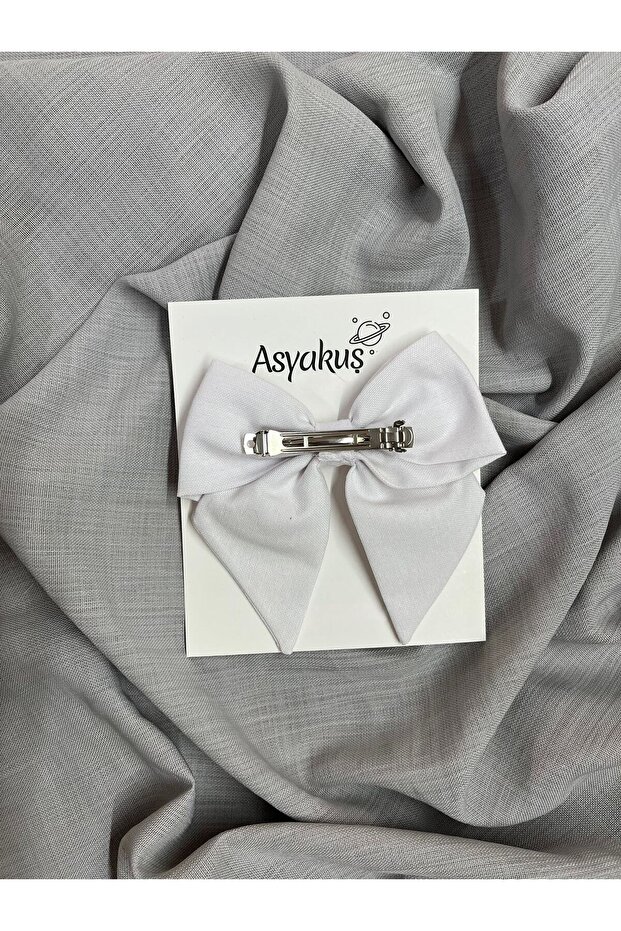 White Bow Automatic Buckle - 4