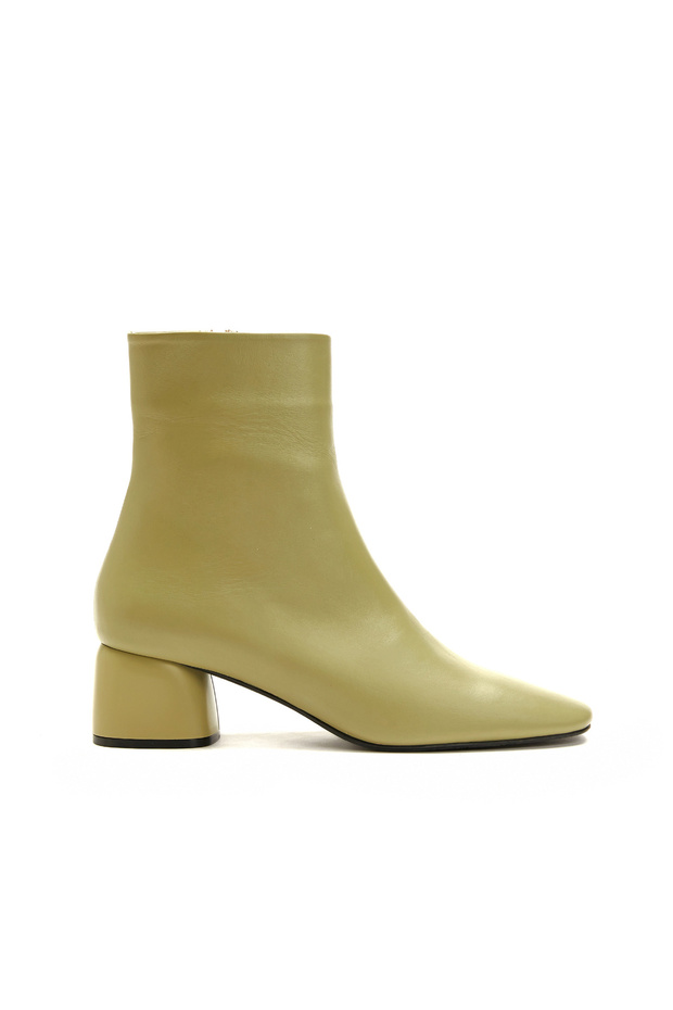 Olive Kadın Deri Bot - 1