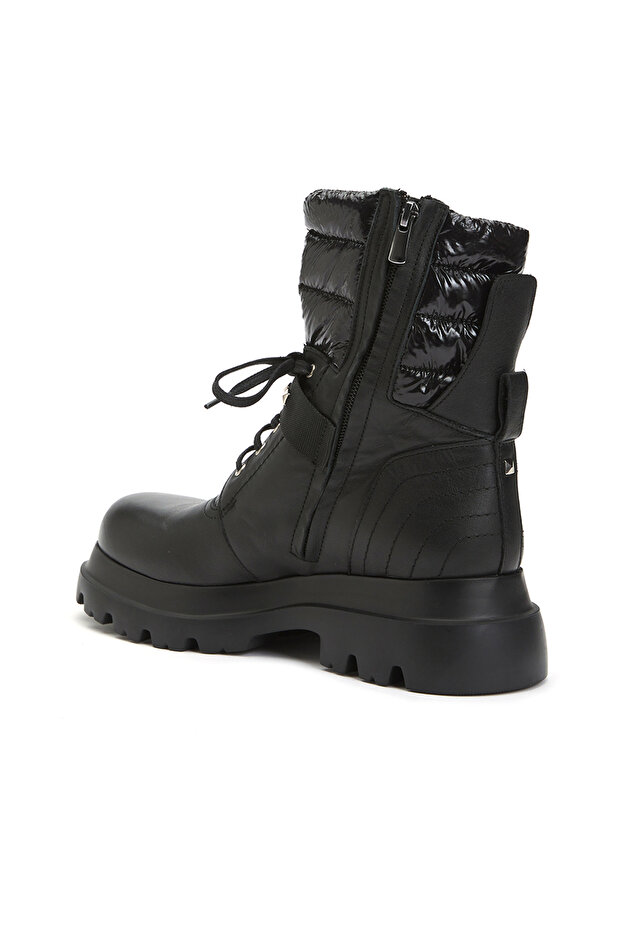 Siyah Kadın Deri Bot - 3