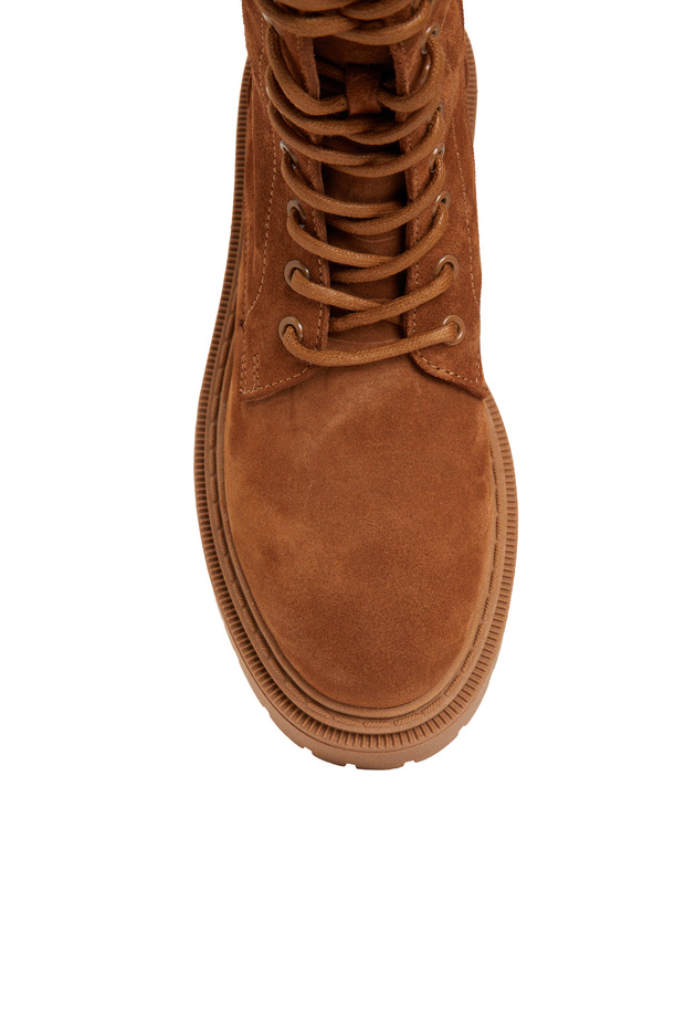 Taba Kadın Deri Çizme - 4