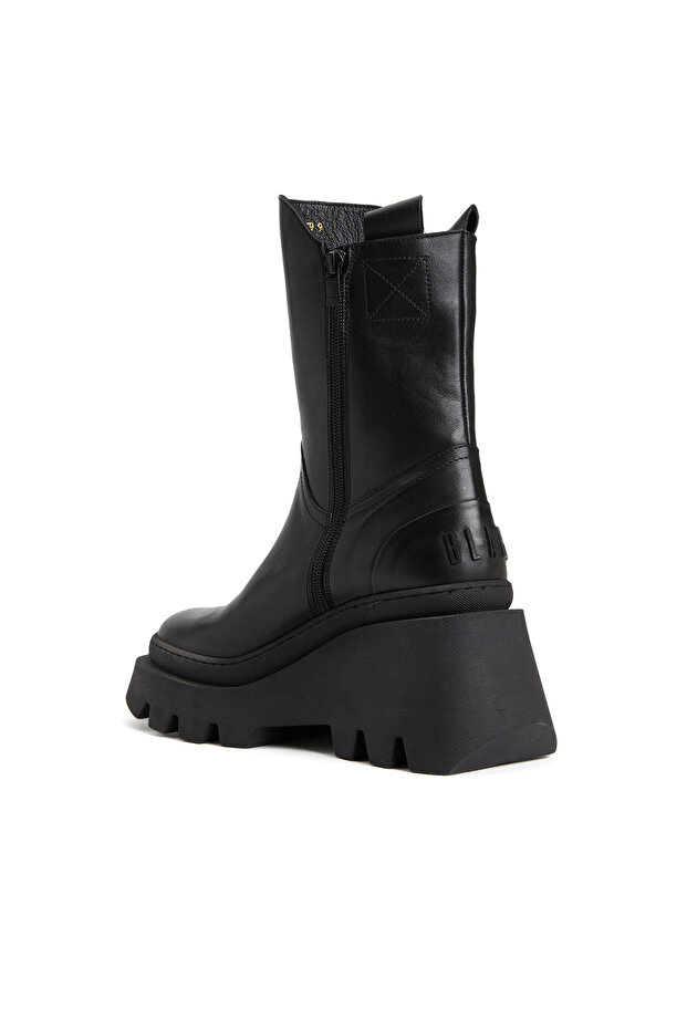 Siyah Kadın Deri Bot - 3