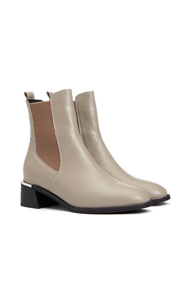 Vizon Kadın Deri Bot - 2