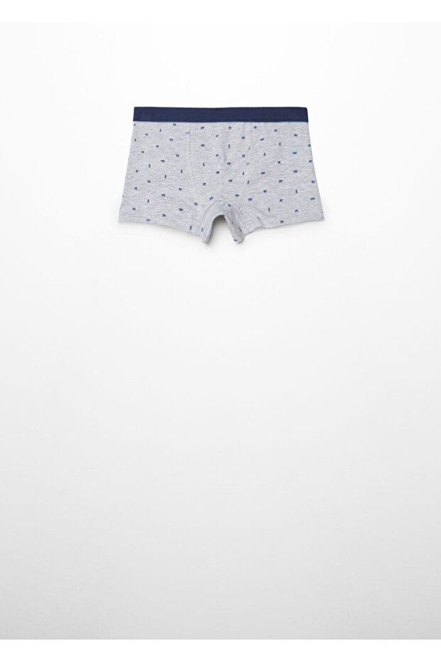 2'li desenli boxer - 4