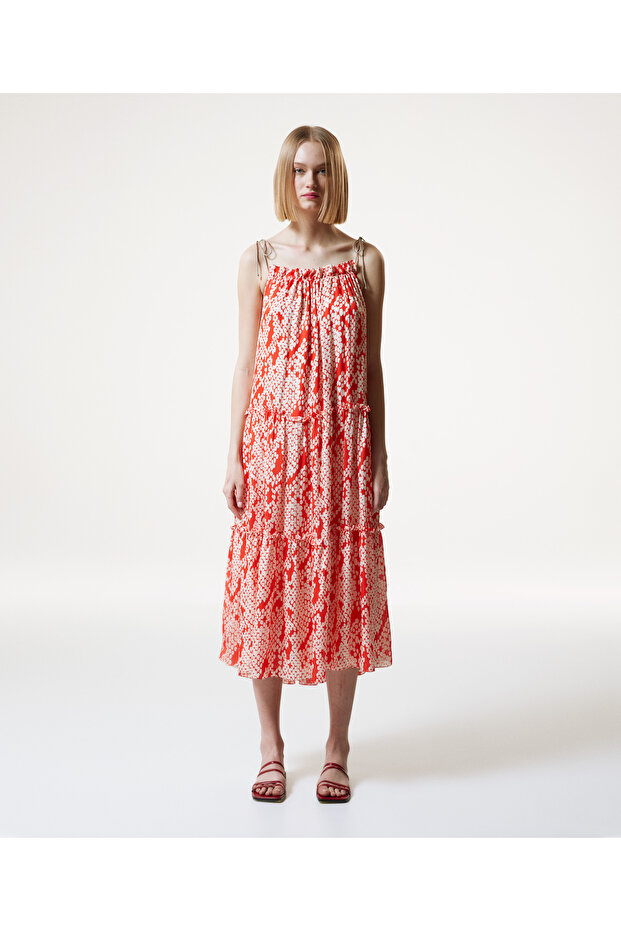 Kadın Nar Elbise - 1