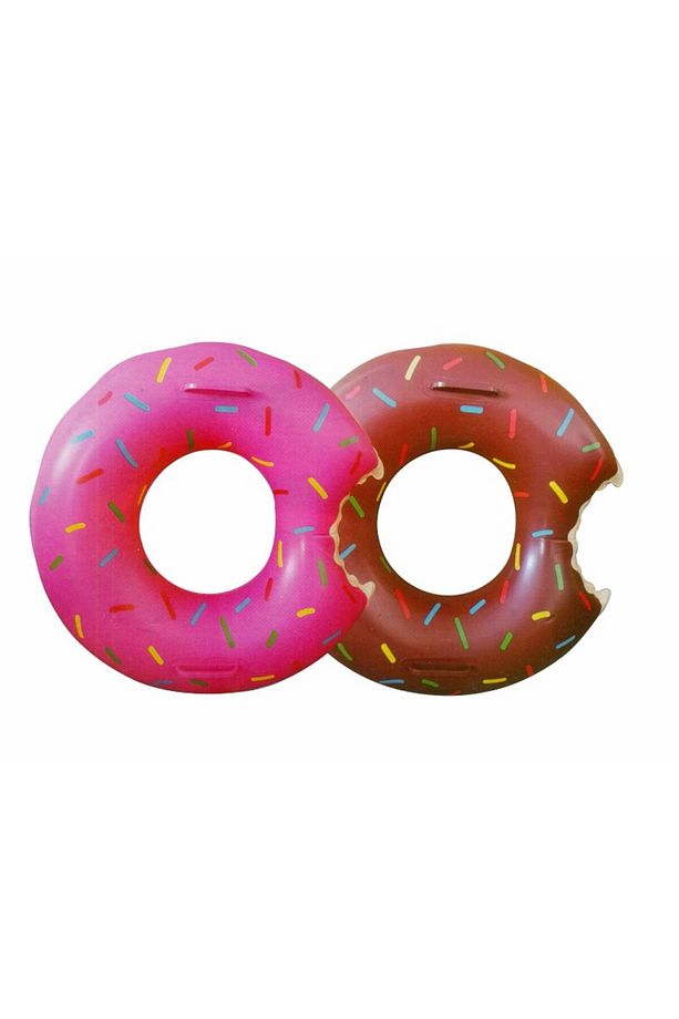 Tutmaçlı Donut Pembe Simit 76 Cm - Mavi Su Dünyası - 1