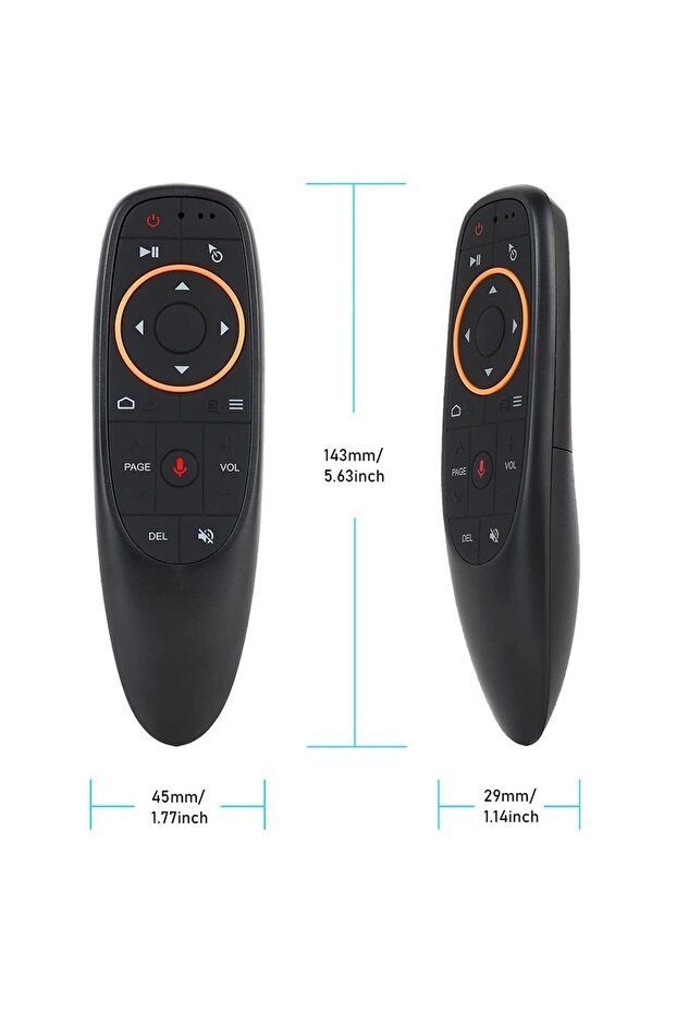 Km-7 Androidbox 4k Ses Komutlu Kumanda - 6