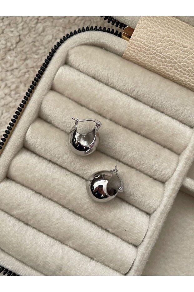 Minimal Top Küpe - 4