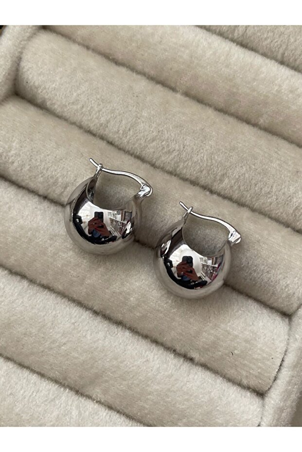 Minimal Top Küpe - 3