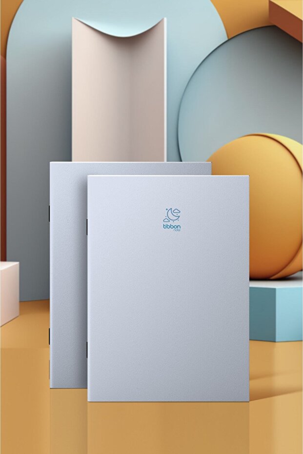 Note Defter Dikişli 3'lü Set Mavi 40 - 2