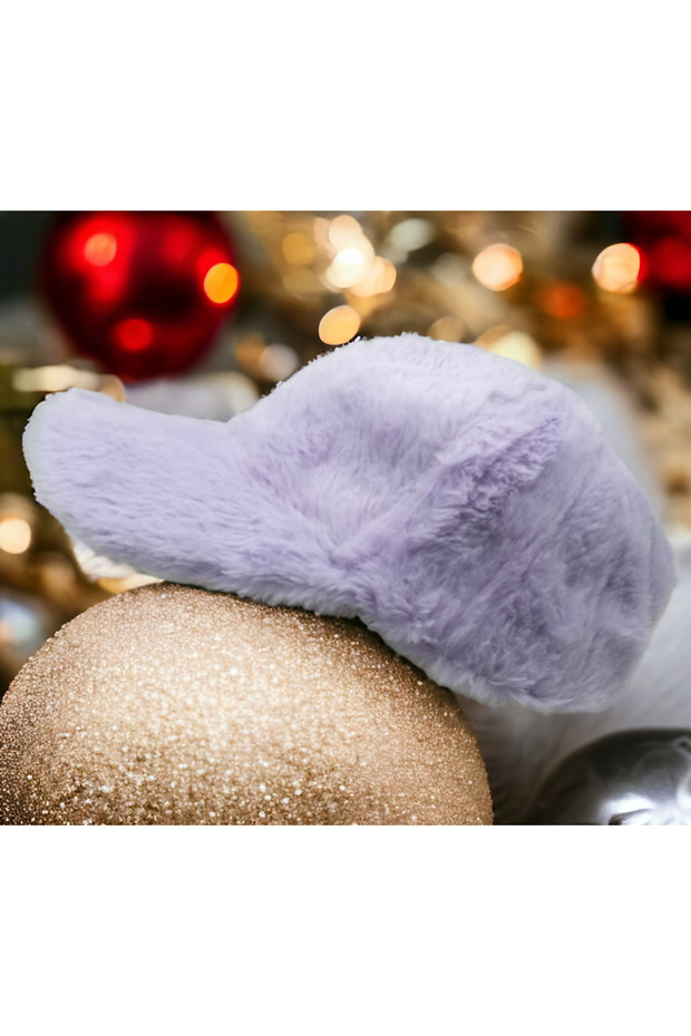 Women's Winter Plush Hat Cap Trendy Baseball Cap