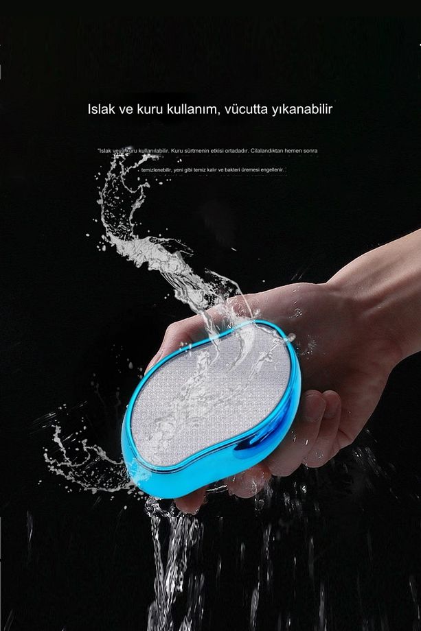 Kristal Ayak Topuk Törpüsü Yeni Ped Egg Ayak Bakım Rendesi Topuk Törpüsü - 6