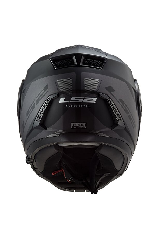 Scope Çene Açılır Kask Axıs Mat Siyah-tıtanıum - 4