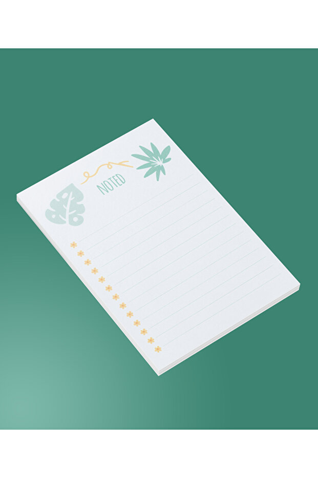 2 قطعة - مقاس A6 - مذكرة غراء علوي - مذكرة غراء - حامل ملاحظات منقوش - لوحة ملاحظات - 6