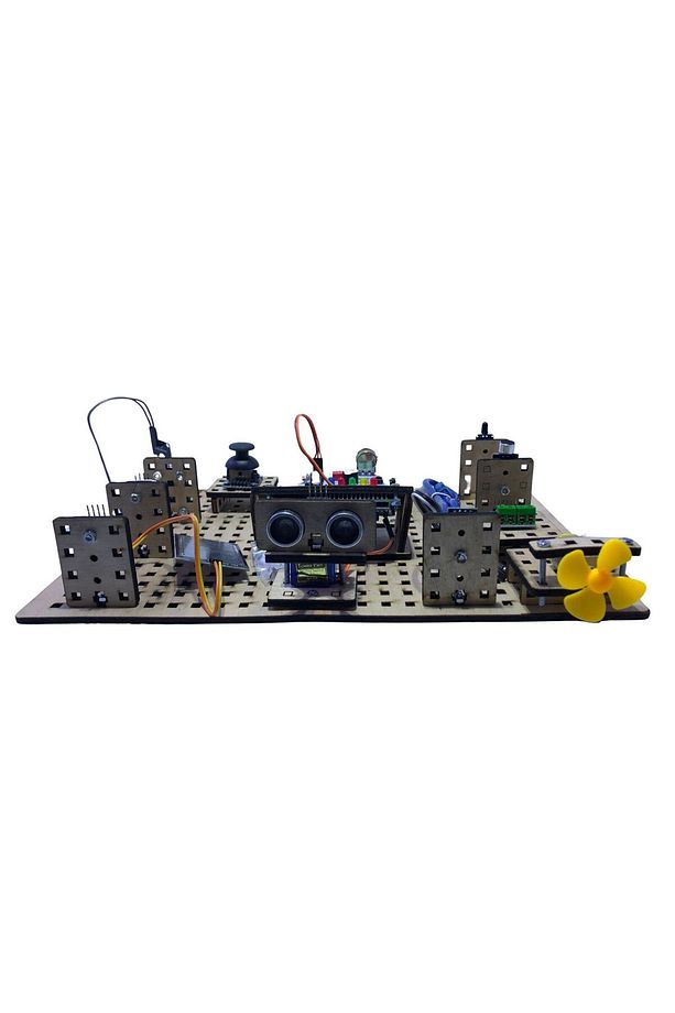 Arduino Eğitim Kartlı Modüler Stem Deney Seti- Arduino Proje Seti Organizer Çantalı - 2
