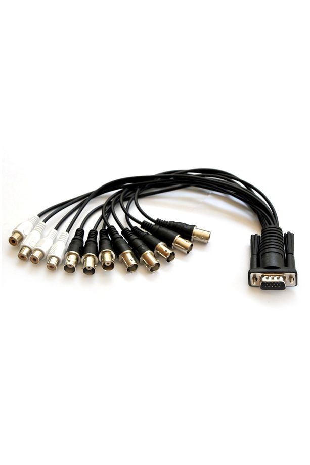 Analog Kamera PCI-E Bilgisayar Kayıt kartı DVR Capture Card 8 Kanal Video 4 Kanal Ses 960H Kayıt - 5
