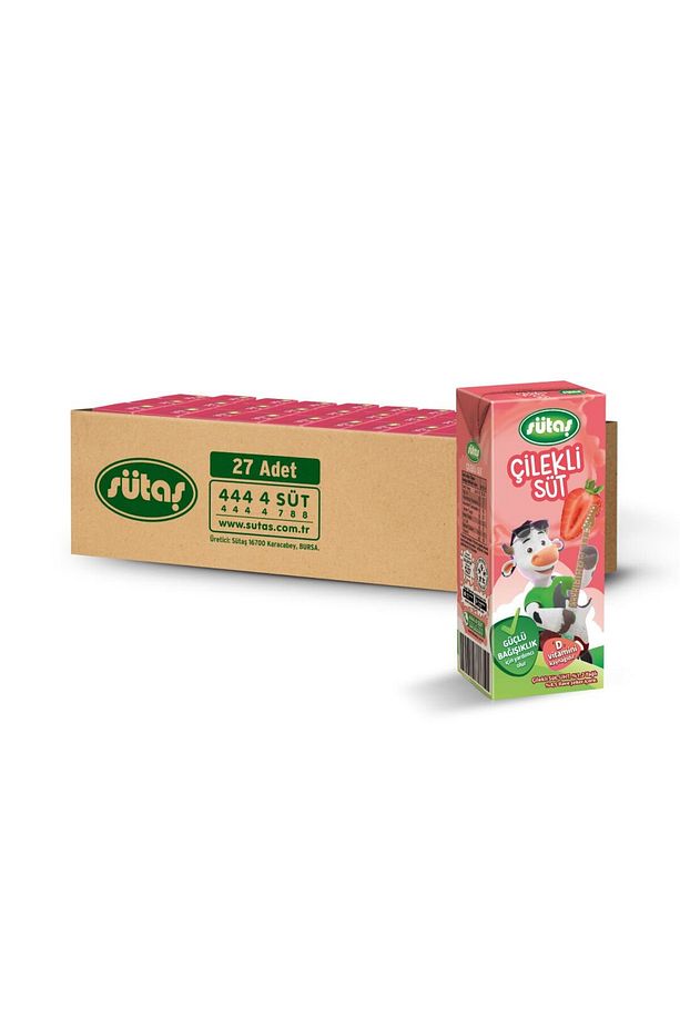 Çilekli Süt 200 ml (27 adet) - 1