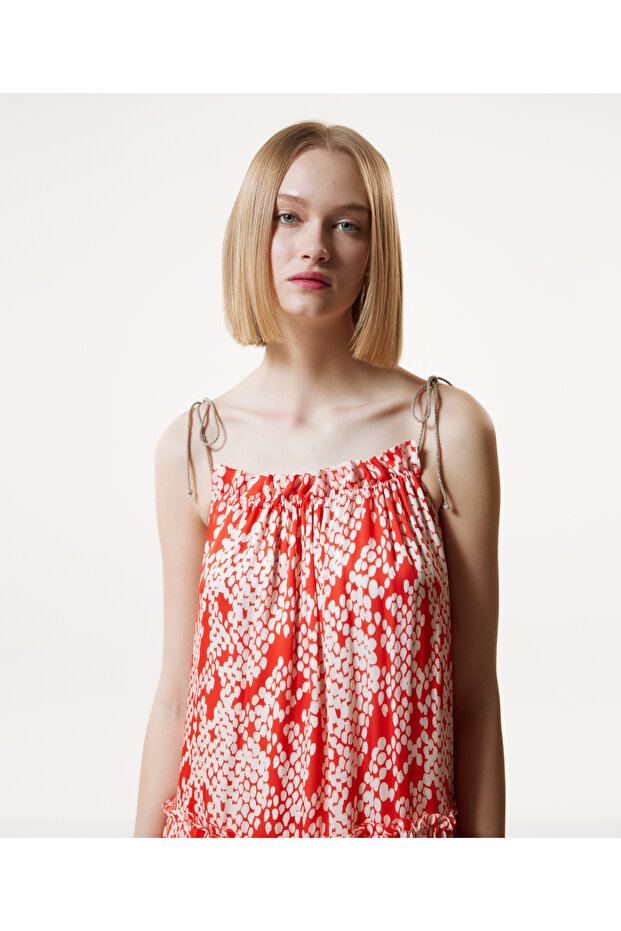 Kadın Nar Elbise - 4